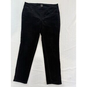 Womens JAG Corduroy  Black Leggings Size 14